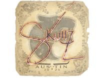 Sticker - skullz | Austin 2025