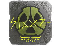 Foil Sticker - slaxz- (Foil) | Austin 2025
