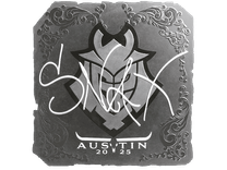 Foil Sticker - Snax (Foil) | Austin 2025