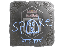 Foil Sticker - spooke (Foil) | Austin 2025