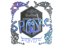 Holo Sticker - spooke (Holo) | Austin 2025