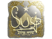 Gold Sticker - susp (Gold) | Austin 2025