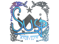 Holo Sticker - susp (Holo) | Austin 2025