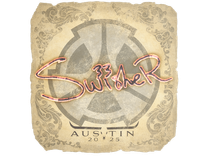 Sticker - Swisher | Austin 2025