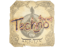 Sticker - Techno4K | Austin 2025