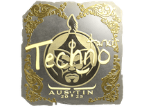 Gold Sticker - Techno4K (Gold) | Austin 2025