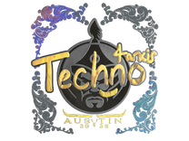 Holo Sticker - Techno4K (Holo) | Austin 2025