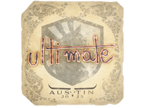 Sticker - ultimate | Austin 2025