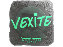 Foil Sticker - vexite (Foil) | Austin 2025