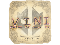 Sticker - VINI | Austin 2025