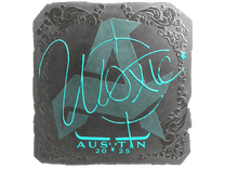 Foil Sticker - woxic (Foil) | Austin 2025