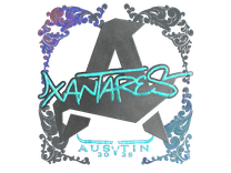 Holo Sticker - XANTARES (Holo) | Austin 2025