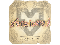 Sticker - xertioN | Austin 2025