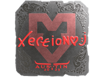 Foil Sticker - xertioN (Foil) | Austin 2025