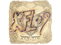 Sticker - xfl0ud | Austin 2025