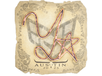 Sticker - yxngstxr | Austin 2025