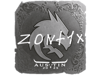 Foil Sticker - zont1x (Foil) | Austin 2025