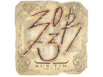 Sticker - zorte | Austin 2025