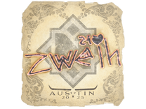 Sticker - zweih | Austin 2025