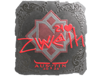 Foil Sticker - zweih (Foil) | Austin 2025