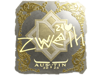 Gold Sticker - zweih (Gold) | Austin 2025