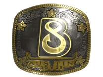 Gold Sticker - B8 (Gold) | Austin 2025