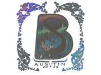 Holo Sticker - B8 (Holo) | Austin 2025