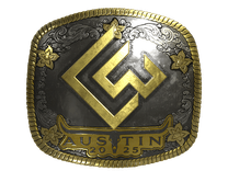 Gold Sticker - Chinggis Warriors (Gold) | Austin 2025