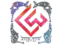 Holo Sticker - Chinggis Warriors (Holo) | Austin 2025