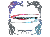 Holo Sticker - Complexity Gaming (Holo) | Austin 2025