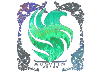 Holo Sticker - Falcons (Holo) | Austin 2025
