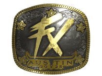 Gold Sticker - Fluxo (Gold) | Austin 2025