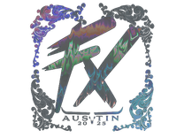 Holo Sticker - Fluxo (Holo) | Austin 2025