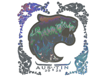 Holo Sticker - FURIA (Holo) | Austin 2025