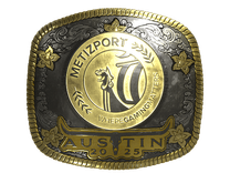 Gold Sticker - Metizport (Gold) | Austin 2025