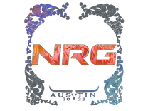 Holo Sticker - NRG (Holo) | Austin 2025