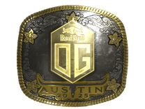 Gold Sticker - OG (Gold) | Austin 2025