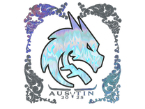Holo Sticker - Team Spirit (Holo) | Austin 2025