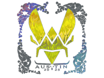 Holo Sticker - Vitality (Holo) | Austin 2025