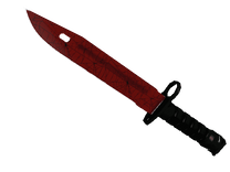 ★ Bayonet | Crimson Web (Minimal Wear)