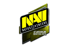 Foil Sticker - Natus Vincere (Foil) | Boston 2018