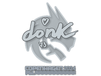 Sticker - donk | Copenhagen 2024