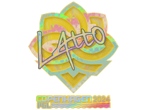 Holo Sticker - latto (Holo) | Copenhagen 2024