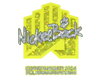 Glitter Sticker - NickelBack (Glitter) | Copenhagen 2024