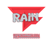 Sticker - rain | Copenhagen 2024