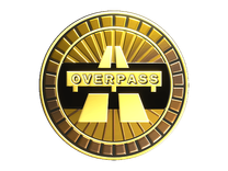 Gold Sticker - Overpass (Gold)