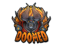 Sticker - Doomed