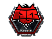 Foil Sticker - HellRaisers (Foil) | London 2018