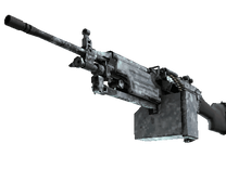 Field-Tested - M249 | Blizzard Marbleized