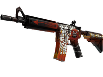 M4A4 | Hellfire (Minimal Wear)